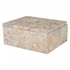 Rectangular stone box